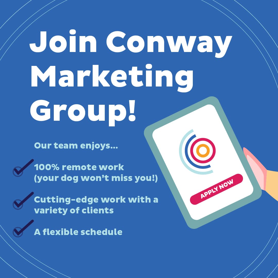 Careers Join The Team Conway Marketing Group